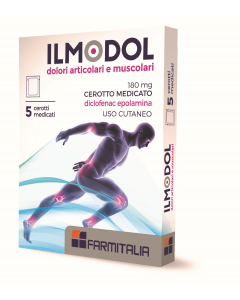 ILMODOL DOLORI ARTICOLARI E MUSCOLARI 180 MG CEROTTO MEDICATO 2