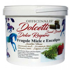 DOLCETTI CAVALLI RESPIRO FRAGOLE MIELE EUCALIPTO 3 KG