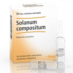 HEEL SOLANUM COMPOSITUM 10 FIALE DA 2,2 ML L'UNA