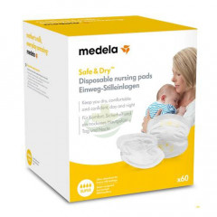 SAFE & DRY COPPETTA ASSORBILATTE 60 PEZZI