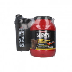 GYMLINE 100% WHEY PROTEIN CONCENTRATO CACAO + SHAKER