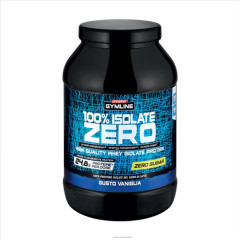 GYMLINE 100% WHEY ISO ZERO VANIGLIA 900 G