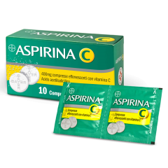 ASPIRINA 400 MG COMPRESSE EFFERVESCENTI CON VITAMINA C