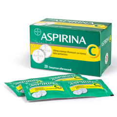 ASPIRINA 400 MG COMPRESSE EFFERVESCENTI CON VITAMINA C