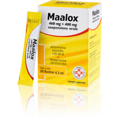 MAALOX 460 MG + 400 MG SOSPENSIONE ORALE