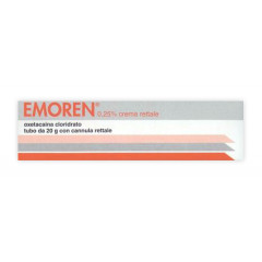 EMOREN 0,25% CREMA RETTALE