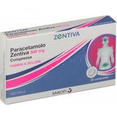 PARACETAMOLO ZENTIVA 500 MG COMPRESSE