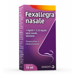 FEXALLEGRA NASALE 1 MG/ML + 3,55 MG/ML SPRAY NASALE SOLUZIONE