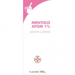 MENTOLO FARMAKOPEA 1% POLVERE CUTANEA