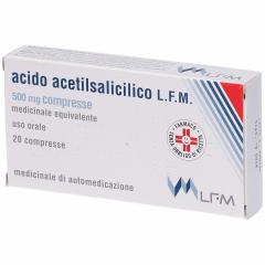 ACIDO ACETILSALICILICO L.F.M. 500 MG COMPRESSE