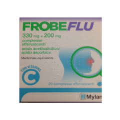 FROBEFLU 330 MG + 200 MG COMPRESSE EFFERVESCENTI