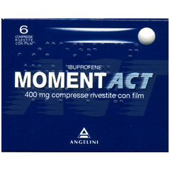MOMENTACT 400 MG COMPRESSE RIVESTITE CON FILM.