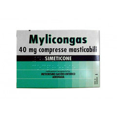 MYLICONGAS 40 MG COMPRESSE MASTICABILI