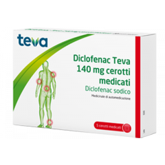 DICLOFENAC TEVA CEROTTI MEDICATI