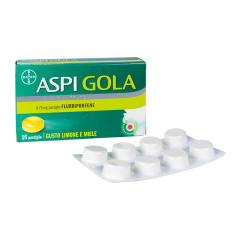 ASPI GOLA 8,75 MG PASTIGLIE GUSTO LIMONE E MIELE