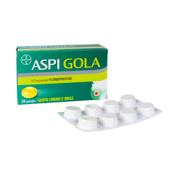 ASPI GOLA 8,75 MG PASTIGLIE GUSTO LIMONE E MIELE