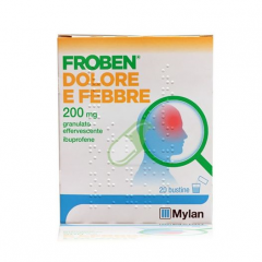 FROBEN DOLORE E FEBBRE 200 MG GRANULATO EFFERVESCENTE