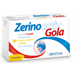 ZERINOACTIV GOLA 8,75 MG PASTIGLIE GUSTO LIMONE E MIELE