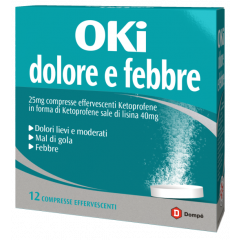 OKI DOLORE E FEBBRE*12CPR EFF