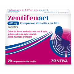 ZENTIFENACT*10CPR RIV 400MG