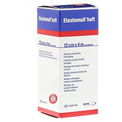 BENDA ELASTICA AUTOADESIVA ELASTOMULL HAFT COMPRESSIONE FORTE 12X400 CM