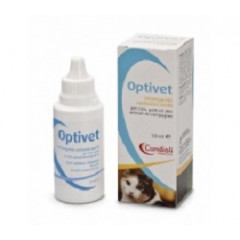 OPTIVET DETERGENTE PER OCCHI PER CANI E GATTI FLACONE 50 ML