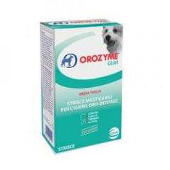 OROZYME GUM CANI MEDIA/PICCOLA TAGLIA STRICE MASTICABILI 141 G