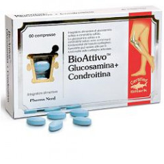 BIOATTIVO GLUCOSAMINA + CONDROITINA 60 COMPRESSE