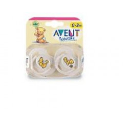 AVENT SUCCH SIL TEDDY 3MESI 2P