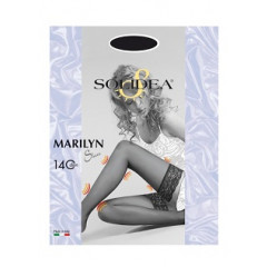 MARILYN 140 SHEER CALZA AUTOREGGENTE SABBIA 4
