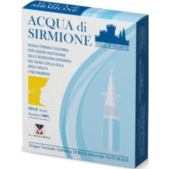 ACQUA SIRMIONE MINERALE NATURALE 6 FIALE 15 ML