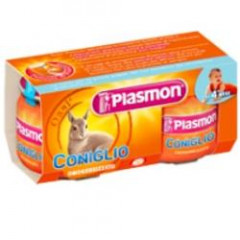 PLASMON OMOGENEIZZATO CONIGLIO 80 G X 2 PEZZI 2