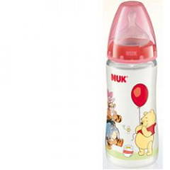 NUK BIB WTP PP300ML SIL 0-6 MESI