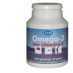 LYSI OMEGA 3 VITAMINA E 120 CAPSULE