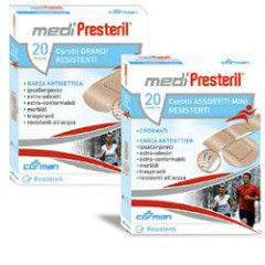 CEROTTO MEDIPRESTERIL RESISTENTI GRANDI 7X3CM 20 PEZZI 2