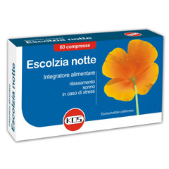 ESCOLZIA NOTTE 60 COMPRESSE