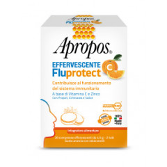 APROPOS FLUPROTECT EFFERVESCENTE C 20 COMPRESSE