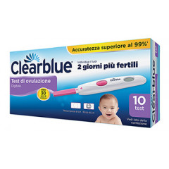 TEST OVULAZIONE CLEARBLUE OVULATION DIGITAL 10 STICK