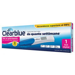 TEST DI GRAVIDANZA CLEARBLUE DIGITAL CONCEPTION INDICATOR 2 PEZZI