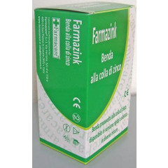 BENDA MEDICATA ELASTICA FARMAZINK CON OSSIDO DI ZINCO CM10X5M 1 PEZZI