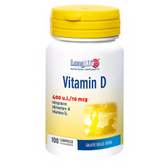 LONGLIFE VITAMINA D3 400UI 100 COMPRESSE