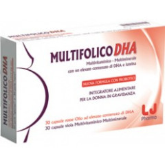 MULTIFOLICO DHA 30 CAPSULE ROSSE + 30 CAPSULE VIOLA