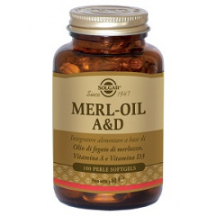MERL OIL A&D FLACONE 100 PERLE SOFTGEL