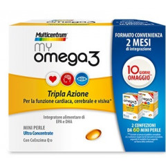 MULTICENTRUM OMEGA3 DUOPACK 2X60 MINI PERLE
