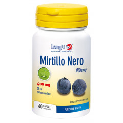 LONGLIFE MIRTILLO NERO 60 CAPSULE VEGETALI