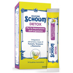 SOLUZIONE SCHOUM DETOX 14 BUSTINE MONODOSE