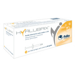 SIRINGA INTRA-ARTICOLARE HYALUBRIX ACIDO IALURONICO 1,5% 30 MG 2 ML 3 PEZZI