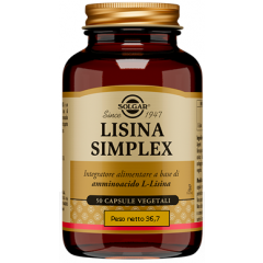 LISINA SIMPLEX 50CPS VEGETALI