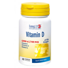 LONGLIFE VITAMIN D 4000UI 60 COMPRESSE