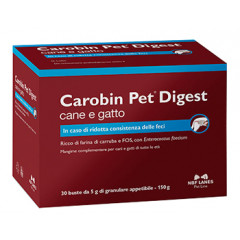 CAROBIN PET DIGEST GRANULARE 30 BUSTE DA 5 G